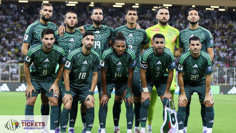 Algeria FIFA World Cup Tickets | FIFA 2026 Tickets | Football World Cup Tickets