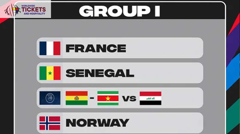 Norway FIFA World Cup Tickets | Norway Vs France Tickets | Norway vs Senegal Tickets | Senegal Vs France Tickets | FIFA World Cup Tickets