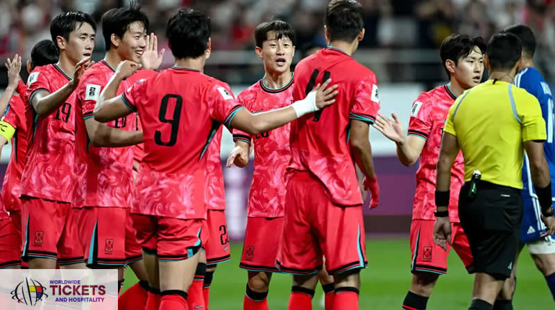 Korea Republic FIFA World Cup Tickets | FIFA 2026 Tickets | Football World Cup Tickets