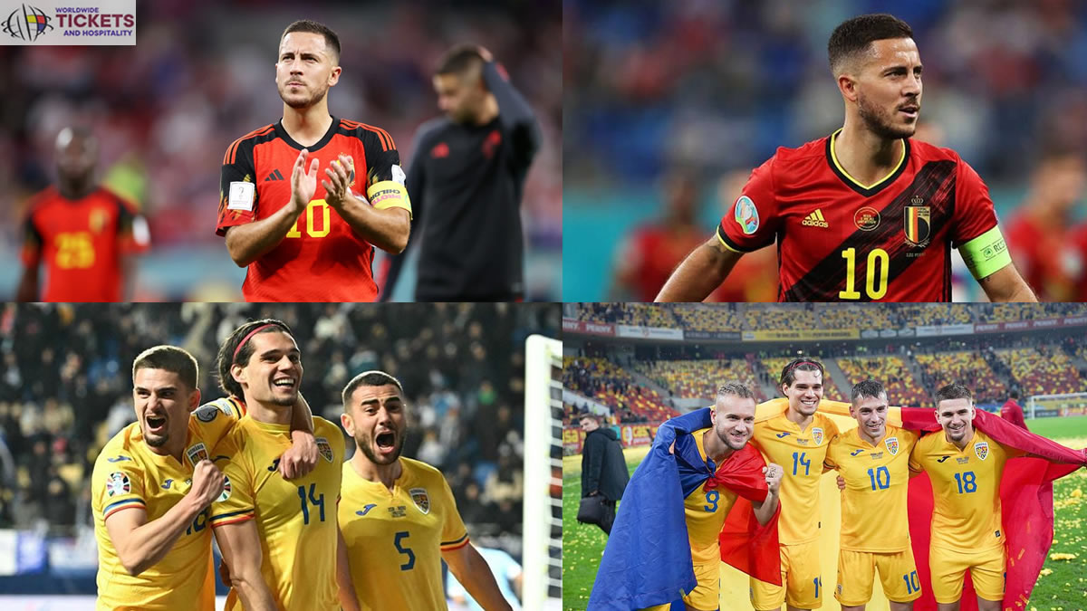 Belgium Vs Romania Tickets: Belgium will play their 1st international tournament in 10 years without their former captain Eden Hazard at Euro 2024