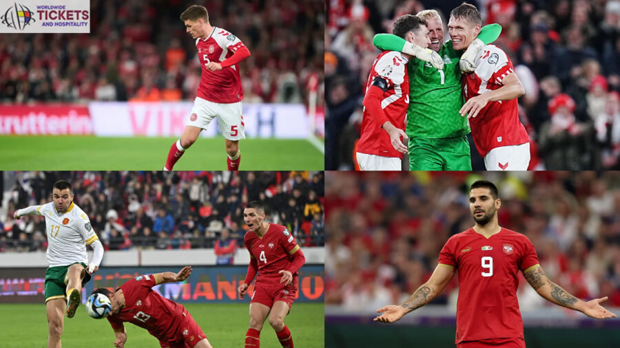 Denmark Vs Serbia Tickets | Denmark and Serbia National Team Players