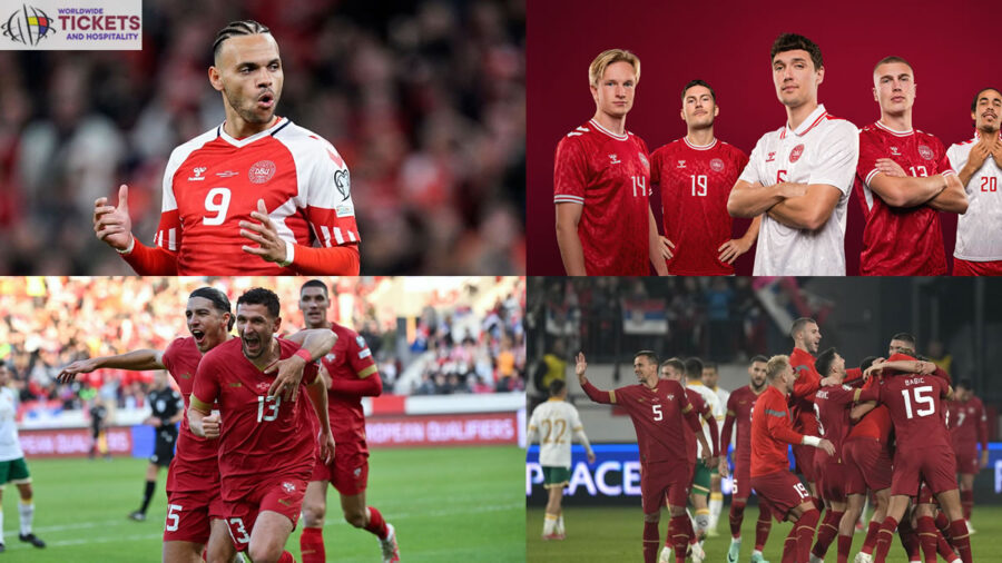 Denmark Vs Serbia Tickets | Denmark and Serbian National Football Team Players