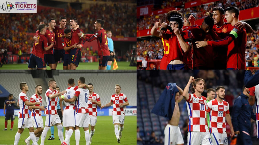 Spain Vs Croatia Tickets | Spain and Croatia National Football Team Players