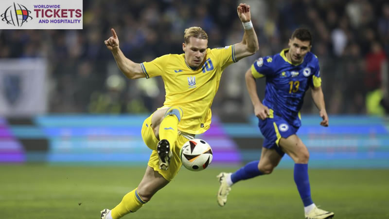 UEFA Euro 2024 Tickets | Ukraine National Football Team Player