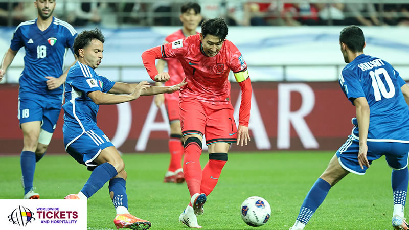 Korea Republic FIFA World Cup Tickets | FIFA World Cup 2026 Tickets | World Cup Tickets| World Cup 2026 Tickets | Football World Cup Tickets | Football World Cup 2026 Tickets