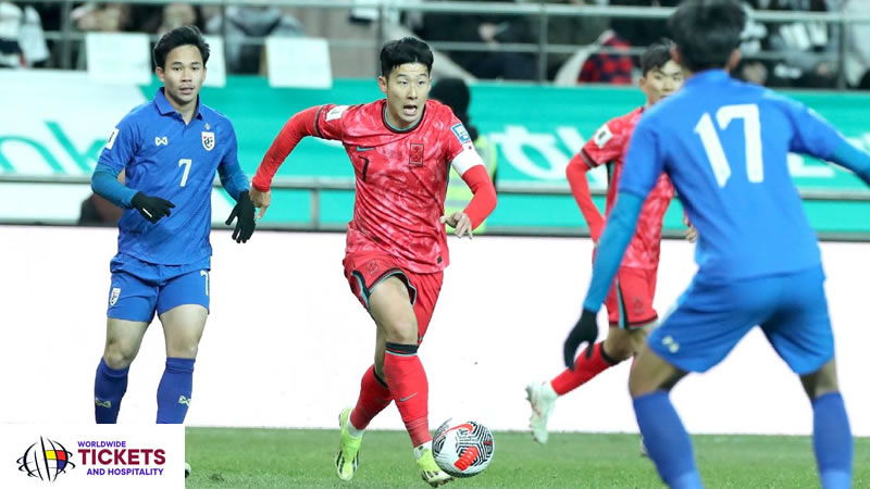 Korea Republic FIFA World Cup Tickets | FIFA World Cup 2026 Tickets | World Cup Tickets| World Cup 2026 Tickets | Football World Cup Tickets | Football World Cup 2026 Tickets