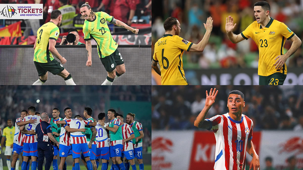 Paraguay Vs Australia Tickets| FIFA World Cup Tickets | FIFA World Cup 2026 Tickets | World Cup Tickets