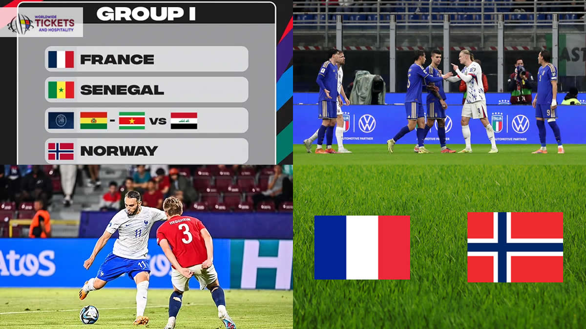Norway Vs France Tickets | Norway FIFA World Cup Tickets | Norway vs Senegal Tickets | FIFA World Cup Tickets | FIFA 2026 Tickets | Soccer World Cup Tickets | FIFA World Cup 2026 Tickets | Football World Cup Tickets | Football World Cup 2026 Tickets | FIFA World Cup Semi Final Tickets | FIFA World Cup Final Tickets
