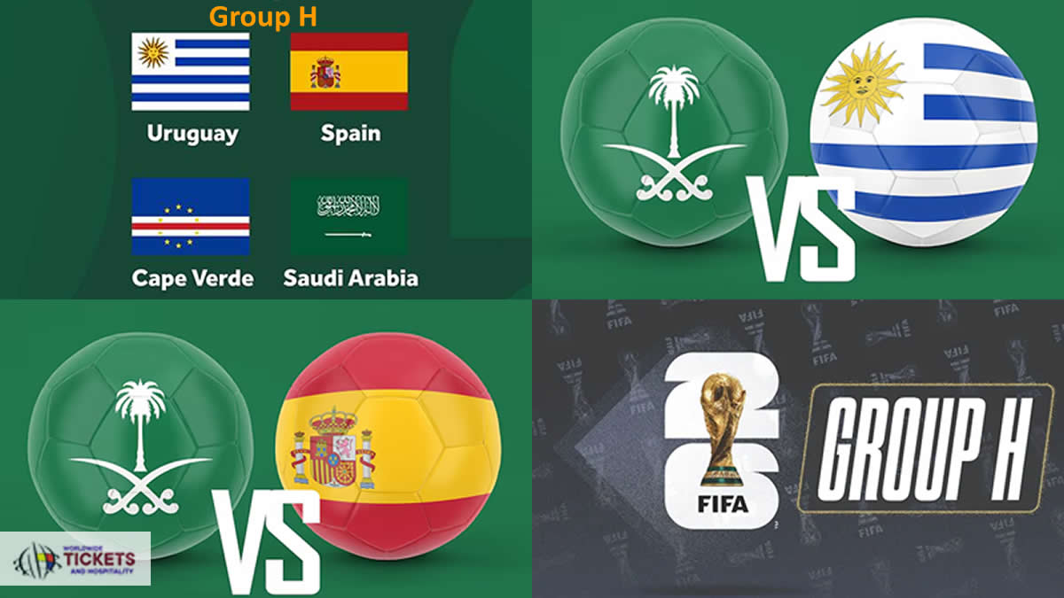Saudi Arabia Tickets FIFA World Cup Tickets | Saudi Arabia vs Uruguay Tickets | Cabo Verde vs Saudi Arabia Tickets | Saudi Arabia vs Spain Tickets| FIFA World Cup Tickets | FIFA 2026 Tickets | Soccer World Cup Tickets | FIFA World Cup 2026 Tickets | Football World Cup Tickets | Football World Cup 2026 Tickets | FIFA World Cup Semi Final Tickets | FIFA World Cup Final Tickets