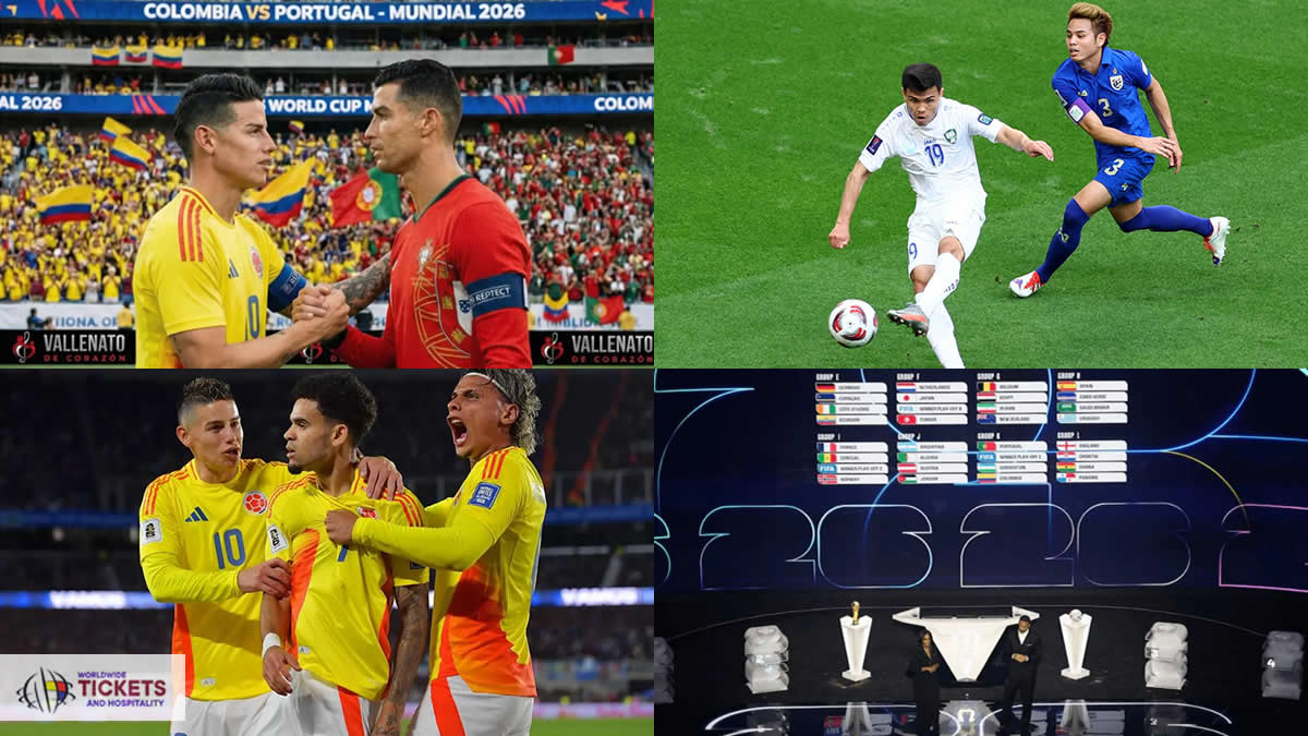 Colombia Tickets FIFA World Cup Tickets | Colombia vs Uzbekistan Tickets | Uzbekistan vs Portugal Tickets | Portugal vs Colombia Tickets| FIFA World Cup Tickets | FIFA 2026 Tickets | Soccer World Cup Tickets | FIFA World Cup 2026 Tickets | Football World Cup Tickets | Football World Cup 2026 Tickets | FIFA World Cup Semi Final Tickets | FIFA World Cup Final Tickets