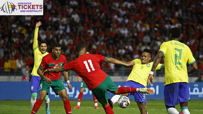 Brazil Vs Morocco Tickets | FIFA World Cup Tickets | Dont miss the chance to make a ;ive witness of 2026 World Cup
