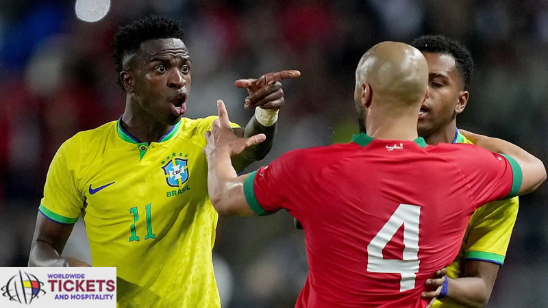 Brazil Vs Morocco Tickets:  | FIFA World Cup Tickets | Dont miss the chance to make a ;ive witness of 2026 World Cup
