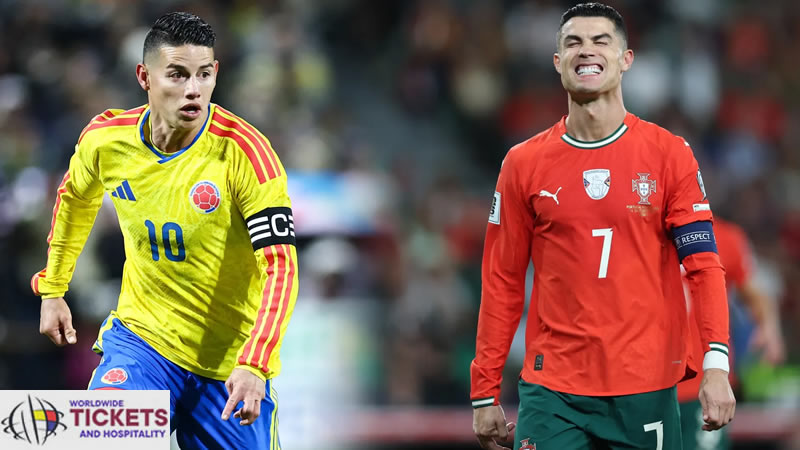 Colombia vs Portugal Tickets | FIFA World Cup Tickets | Dont miss the chance to make a ;ive witness of 2026 World Cup
