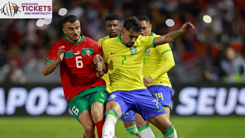 Brazil Vs Morocco Tickets | FIFA World Cup Tickets | Dont miss the chance to make a ;ive witness of 2026 World Cup
