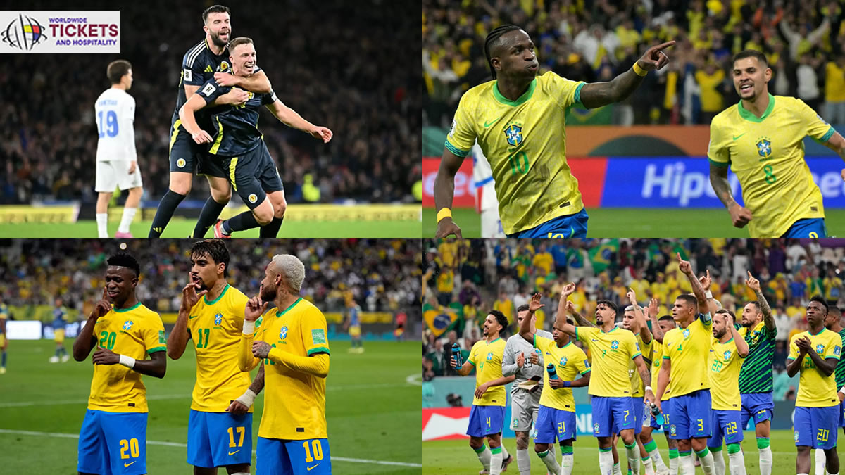 Scotland vs Brazil Tickets | FIFA World Cup Tickets | Dont miss the chance to make a ;ive witness of 2026 World Cup