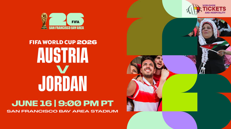 Austria vs Jordan Tickets | FIFA World Cup Tickets | World Cup Tickets | Football World Cup Tickets