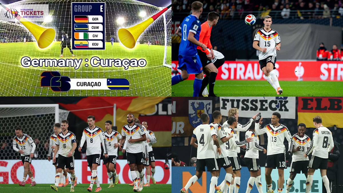 Germany vs Curacao Tickets | FIFA World Cup Tickets | World Cup Tickets | Football World Cup Tickets