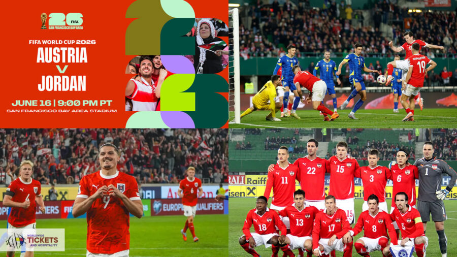 Austria vs Jordan Tickets | FIFA World Cup Tickets | World Cup Tickets | Football World Cup Tickets