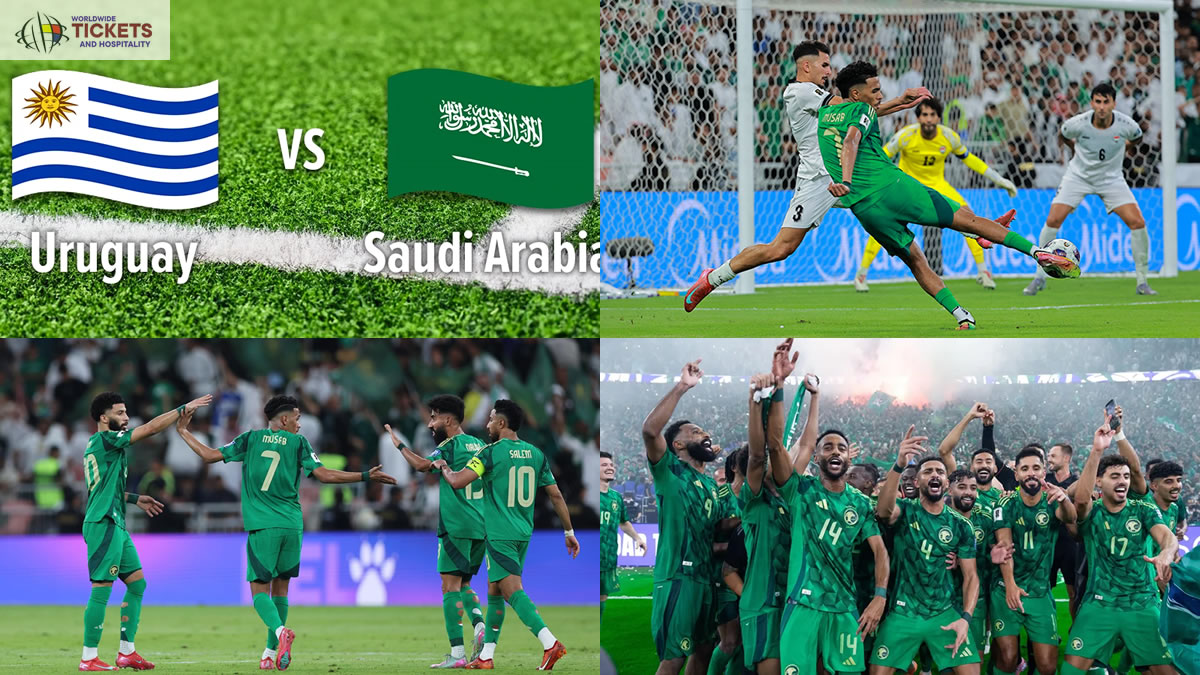 Saudi Arabia vs Uruguay Tickets | FIFA World Cup Tickets | World Cup Tickets | Football World Cup Tickets