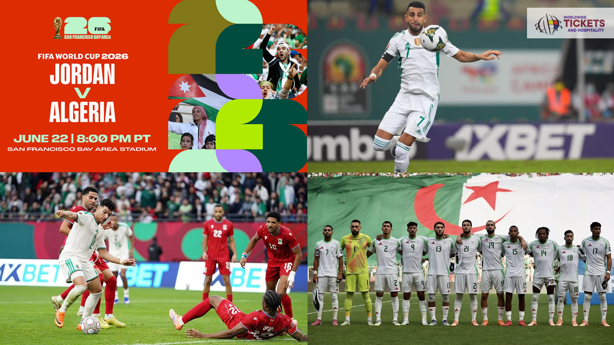Jordan vs Algeria Tickets | FIFA World Cup Tickets | World Cup Tickets | Football World Cup Tickets