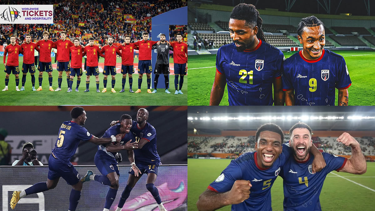Spain vs Cabo Verde Tickets | FIFA World Cup Tickets | Dont miss the chance to make a ;ive witness of 2026 World Cup
