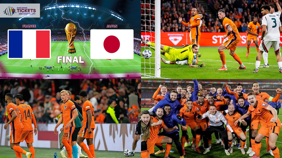 Netherlands vs Japan Tickets | FIFA World Cup Tickets | World Cup Tickets | Football World Cup Tickets