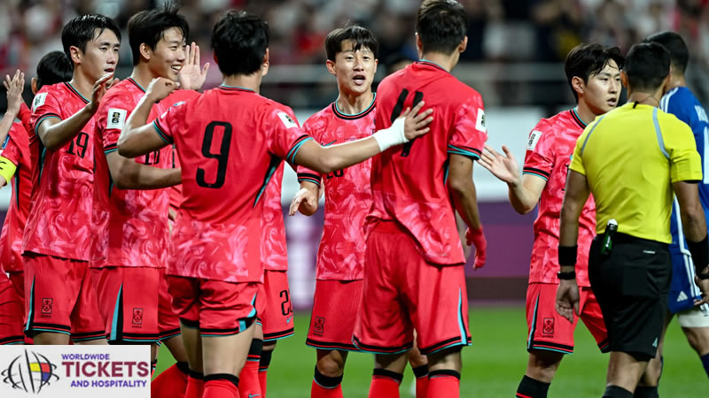 South Africa Vs Korea Republic Tickets| FIFA World Cup Tickets | Dont miss the chance to make a ;ive witness of 2026 World Cup
