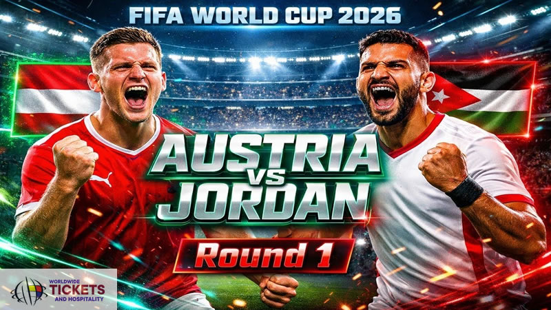 Austria vs Jordan Tickets | FIFA World Cup Tickets | World Cup Tickets | Football World Cup Tickets 
