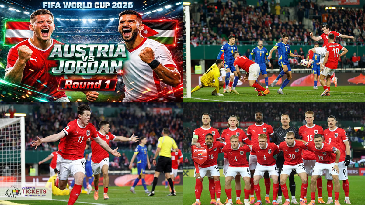 Austria vs Jordan Tickets | FIFA World Cup Tickets | World Cup Tickets | Football World Cup Tickets