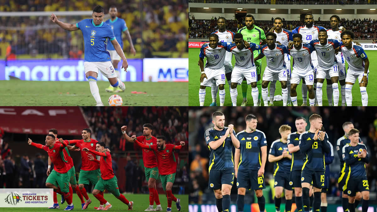 Scotland vs Brazil Tickets | Scotland FIFA World Cup Tickets | Scotland Vs Morocco Tickets | FIFA World Cup Tickets | FIFA 2026 Tickets | Soccer World Cup Tickets | FIFA World Cup 2026 Tickets | Football World Cup Tickets | Football World Cup 2026 Tickets | FIFA World Cup Semi Final Tickets | FIFA World Cup Final Tickets