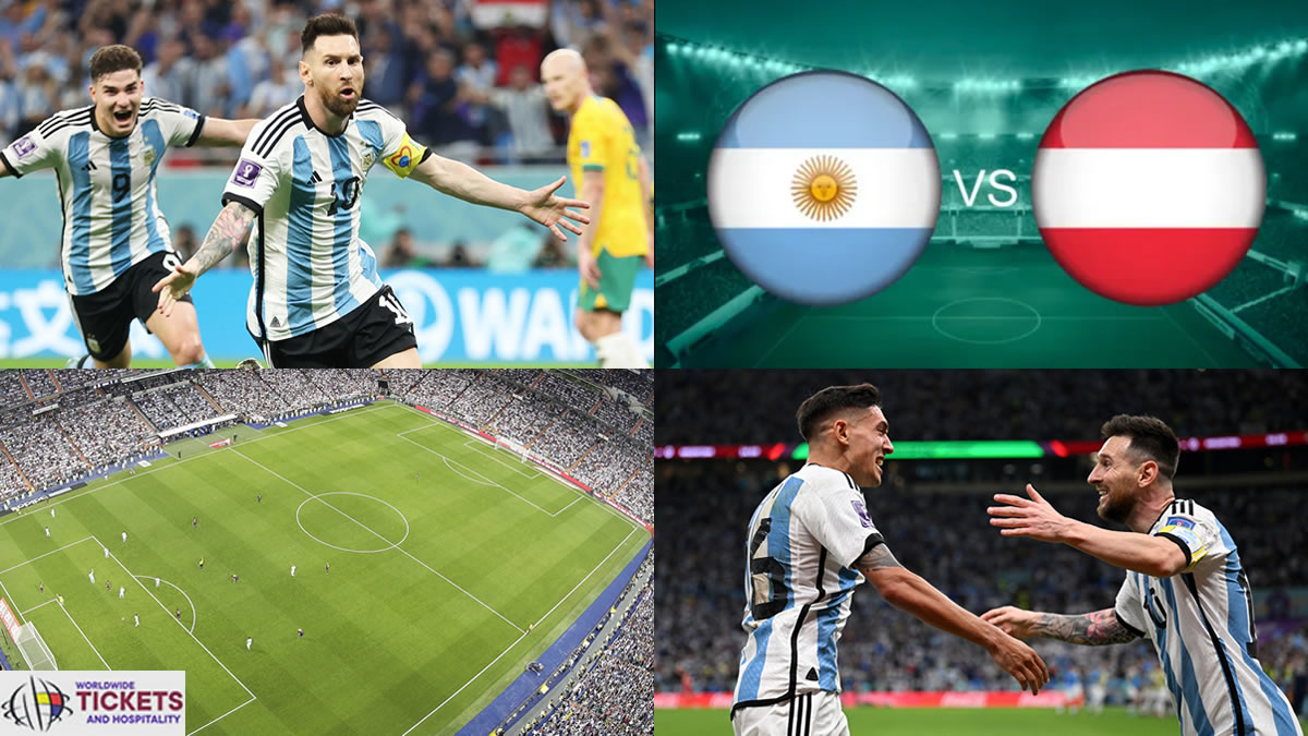 Argentina vs Austria Tickets| FIFA World Cup Tickets | Dont miss the chance to make a ;ive witness of 2026 World Cup