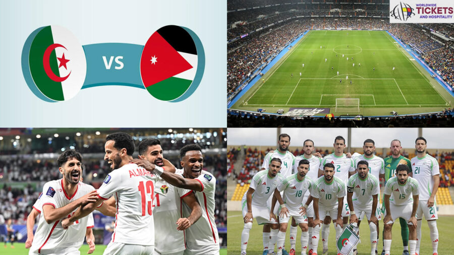 Jordan vs Algeria Tickets| FIFA World Cup Tickets | Dont miss the chance to make a ;ive witness of 2026 World Cup