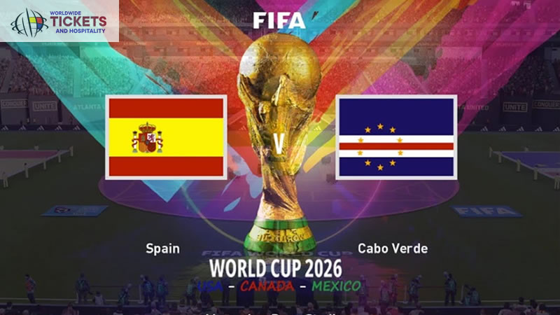 Spain vs Cabo Verde Tickets | FIFA World Cup Tickets | World Cup Tickets | Football World Cup Tickets 
