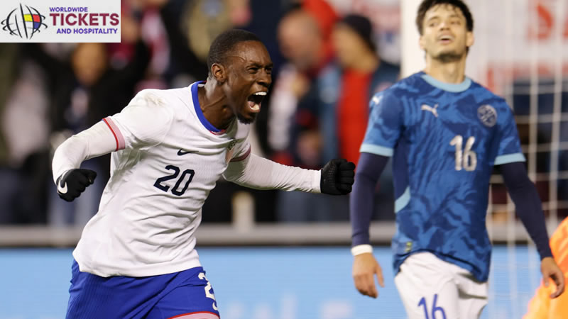 USA vs Paraguay Tickets| FIFA World Cup Tickets | Dont miss the chance to make a ;ive witness of 2026 World Cup
