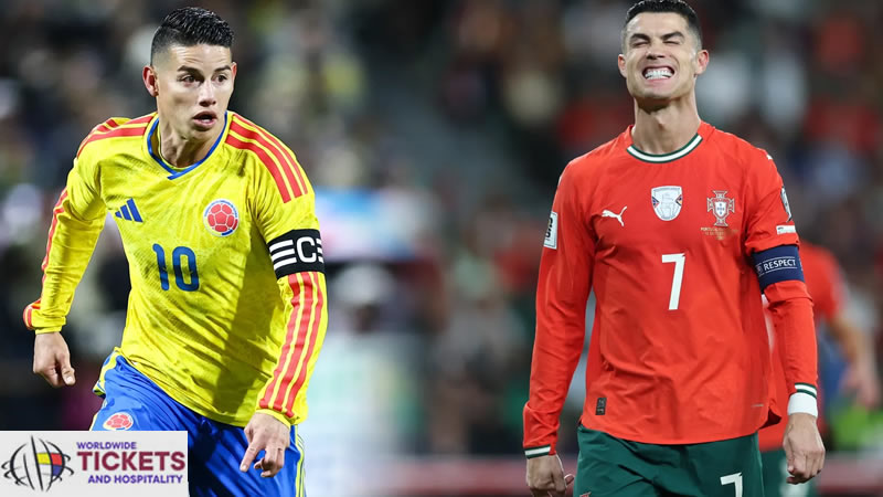 Colombia vs Portugal Tickets| FIFA World Cup Tickets | Dont miss the chance to make a ;ive witness of 2026 World Cup