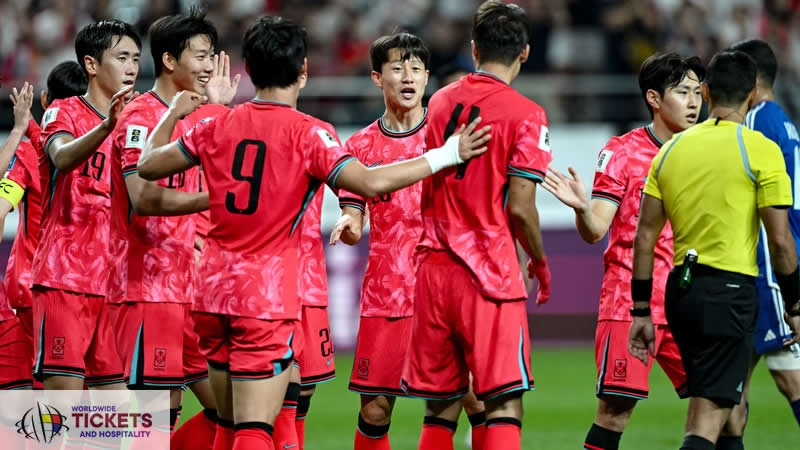 Korea Republic FIFA World Cup Tickets | FIFA World Cup Tickets | Football World Cup 2026 Tickets | FIFA 2026 Tickets