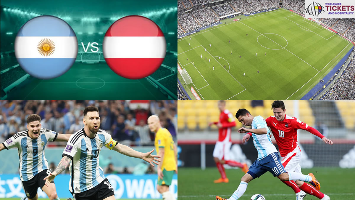 Argentina vs Austria Tickets| FIFA World Cup Tickets | Dont miss the chance to make a ;ive witness of 2026 World Cup