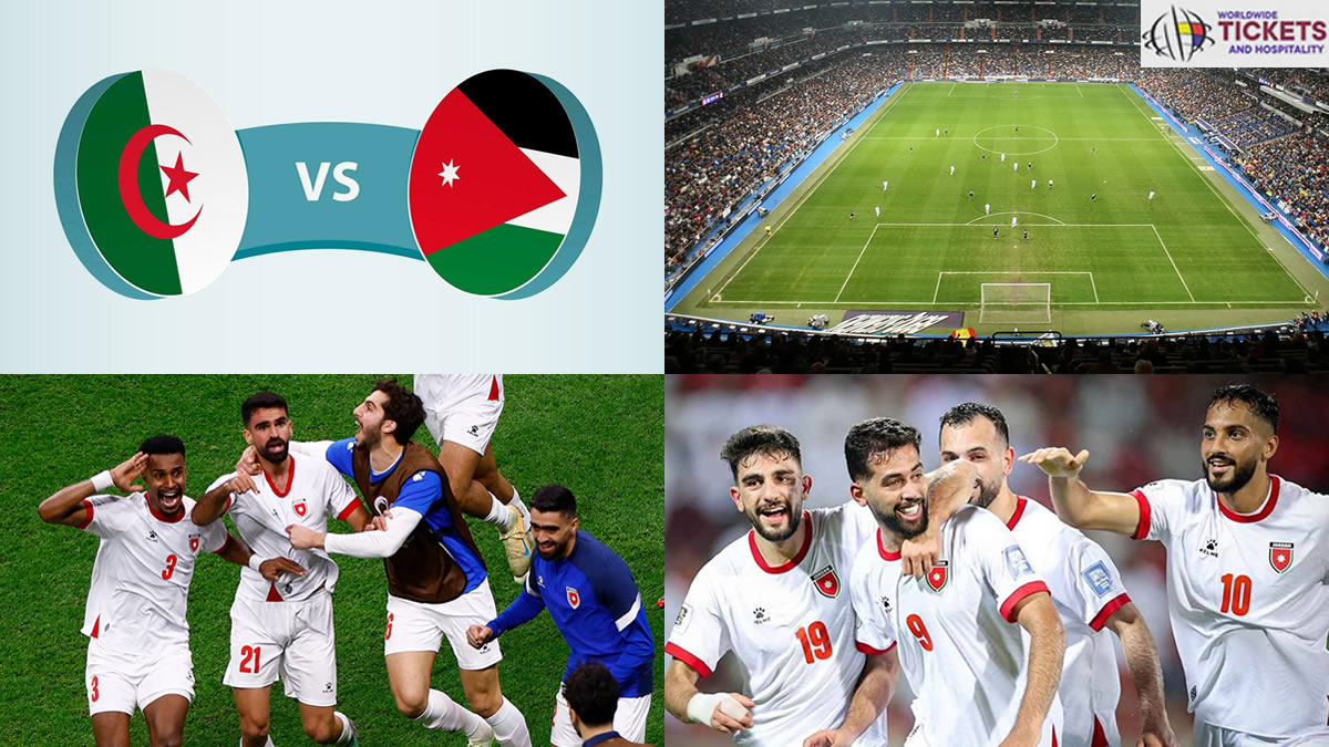 Jordan vs Algeria Tickets| FIFA World Cup Tickets | Dont miss the chance to make a ;ive witness of 2026 World Cup