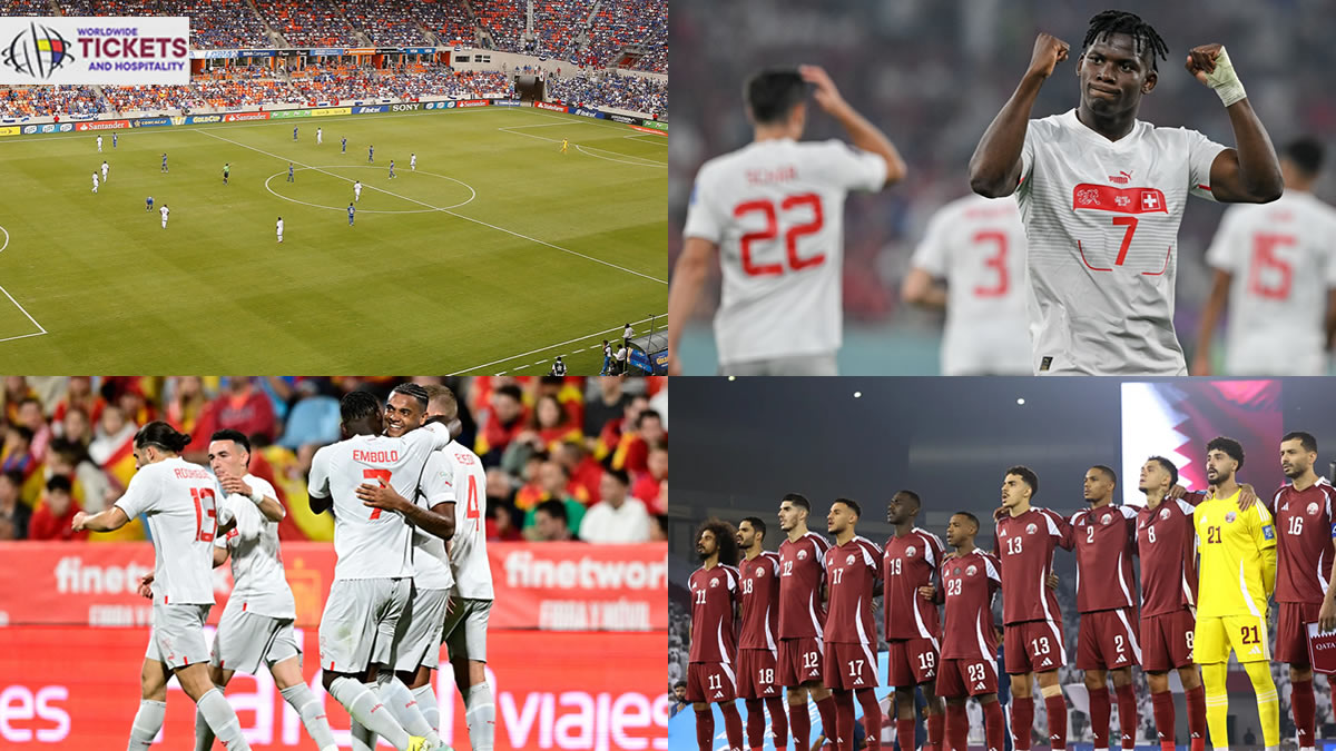 Qatar vs Switzerland Tickets| FIFA World Cup Tickets | Dont miss the chance to make a ;ive witness of 2026 World Cup