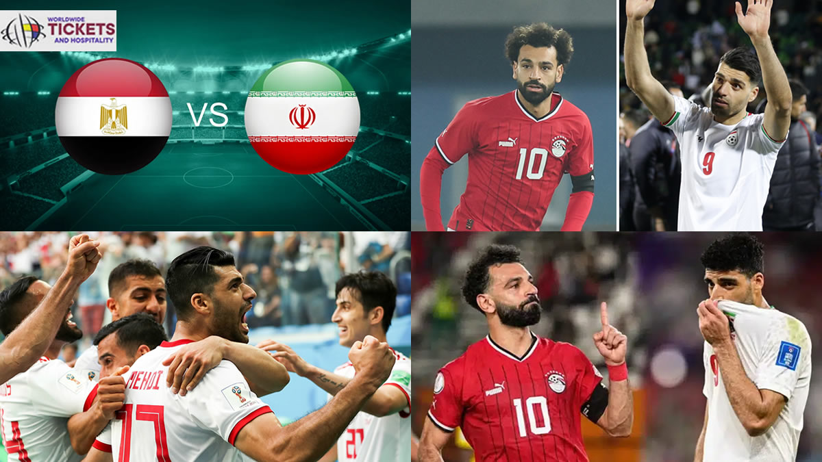 Egypt Vs Iran Tickets| FIFA World Cup Tickets | Dont miss the chance to make a ;ive witness of 2026 World Cup