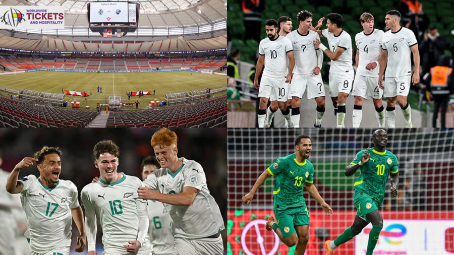 New Zealand vs Egypt Tickets| FIFA World Cup Tickets | Dont miss the chance to make a ;ive witness of 2026 World Cup