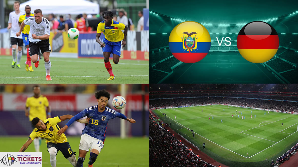 Ecuador Vs Germany Tickets| FIFA World Cup Tickets | Dont miss the chance to make a ;ive witness of 2026 World Cup