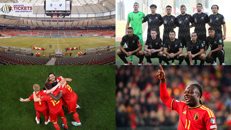 New Zealand Vs Belgium Tickets| FIFA World Cup Tickets | Dont miss the chance to make a ;ive witness of 2026 World Cup