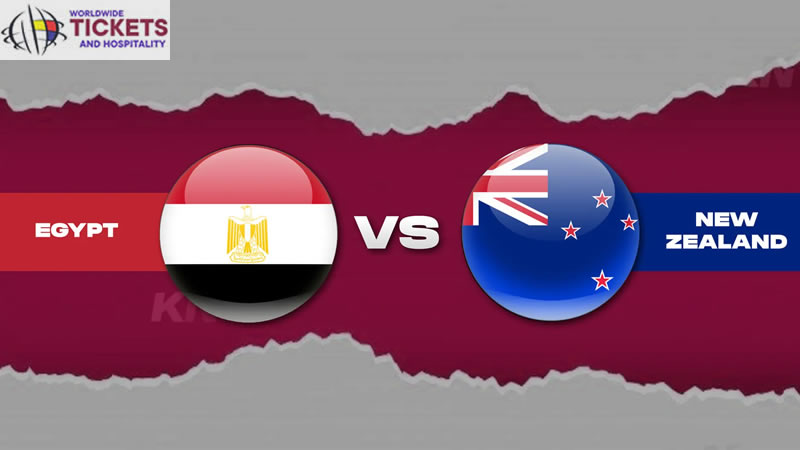 New Zealand vs Egypt Tickets| FIFA World Cup Tickets | Dont miss the chance to make a ;ive witness of 2026 World Cup
