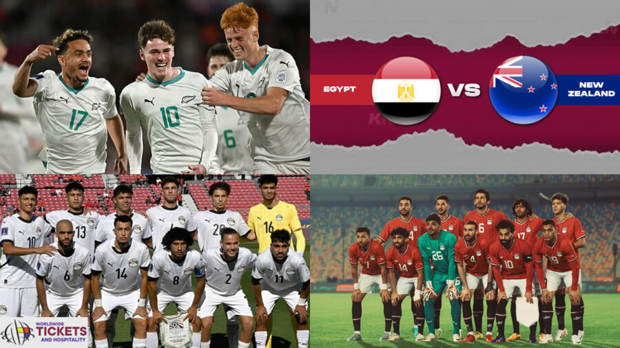 New Zealand vs Egypt Tickets| FIFA World Cup Tickets | Dont miss the chance to make a ;ive witness of 2026 World Cup