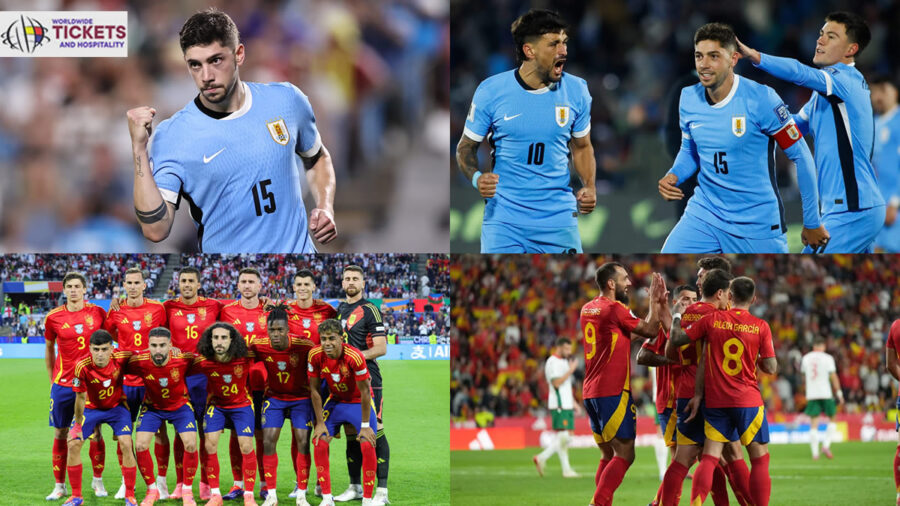 Uruguay Vs Spain Tickets| FIFA World Cup Tickets | Dont miss the chance to make a ;ive witness of 2026 World Cup