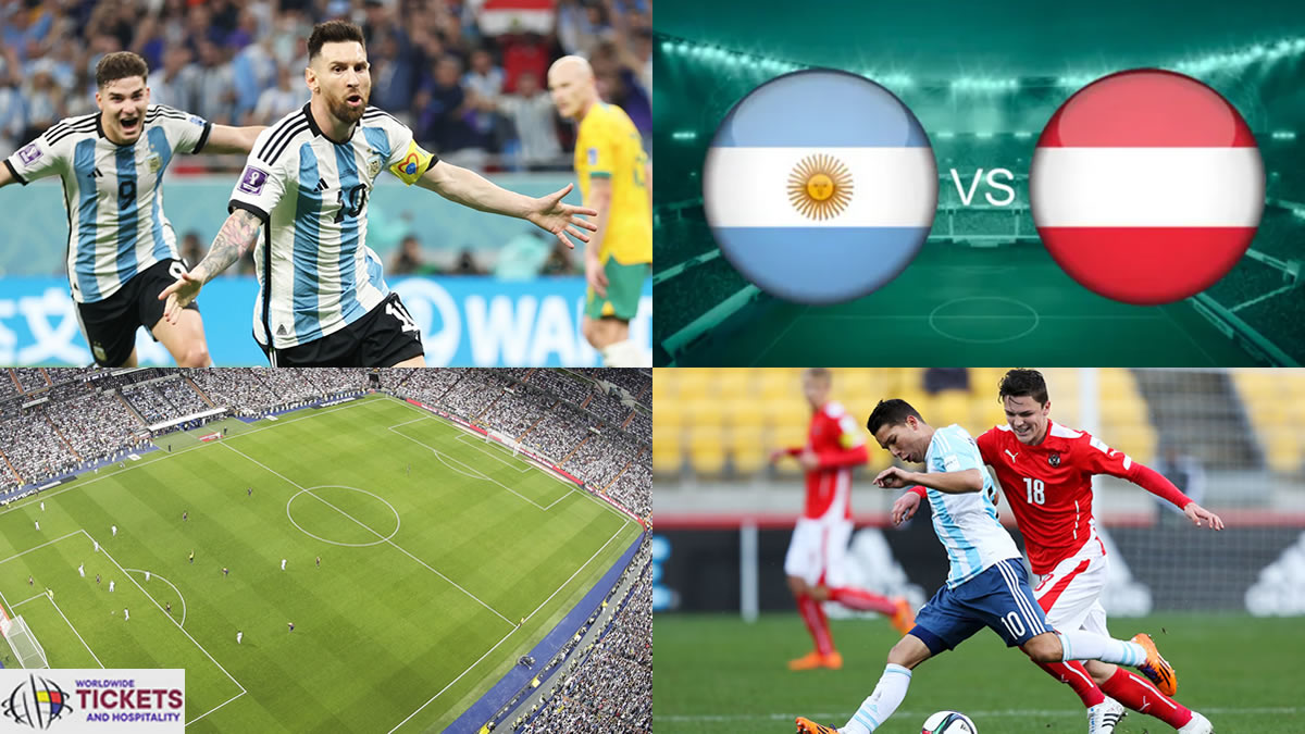 Argentina vs Austria Tickets| FIFA World Cup Tickets | Dont miss the chance to make a ;ive witness of 2026 World Cup
