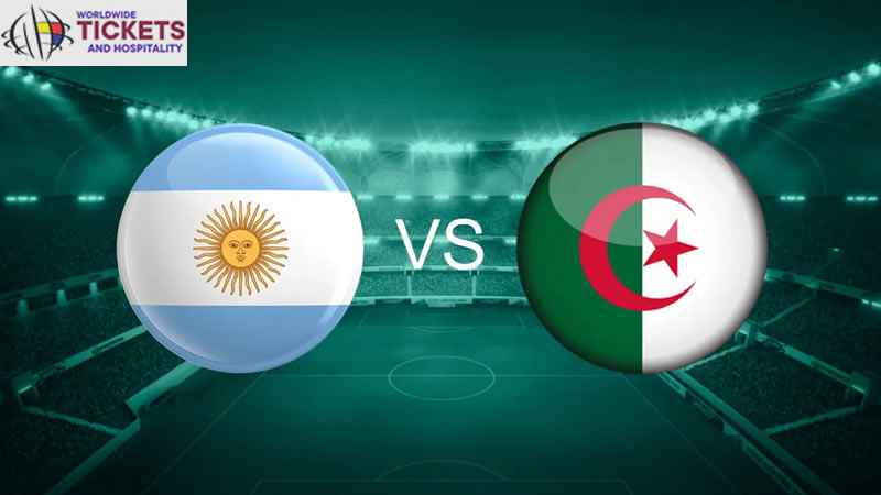 Argentina vs Algeria Tickets| FIFA World Cup Tickets | Dont miss the chance to make a ;ive witness of 2026 World Cup
