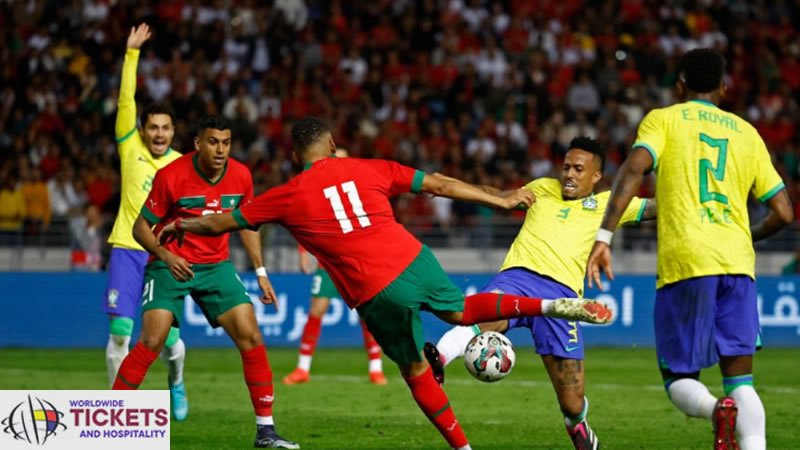 Brazil Vs Morocco Tickets| FIFA World Cup Tickets | Dont miss the chance to make a ;ive witness of 2026 World Cup
