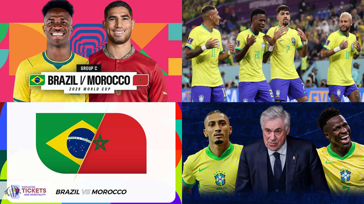 Brazil vs Haiti Tickets | Brazil FIFA World Cup Tickets | Brazil Vs Morocco Tickets | Scotland Vs Brazil Tickets | FIFA World Cup Tickets | FIFA 2026 Tickets | Soccer World Cup Tickets | FIFA World Cup 2026 Tickets | Football World Cup Tickets | Football World Cup 2026 Tickets | FIFA World Cup Semi Final Tickets | FIFA World Cup Final Tickets